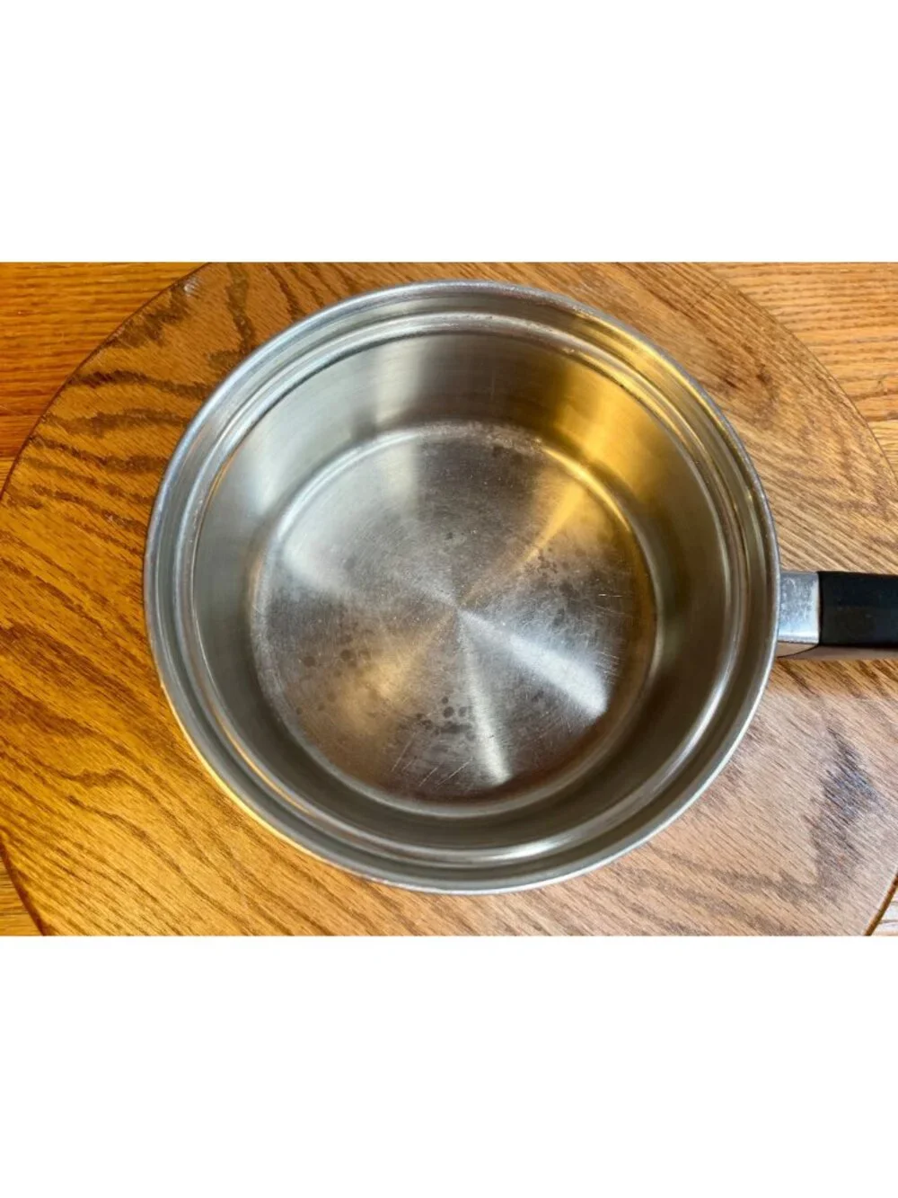 Vintage 1 QT Saladmaster Stainless Steel Saucepan with Vapo Lid, Induction Com